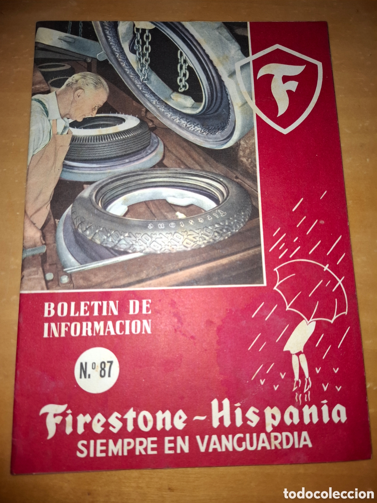 Advertising Catalogs: Bolet&iacute;n de informaci&oacute;n Firestone - Hispania n&deg; 87 de 1953