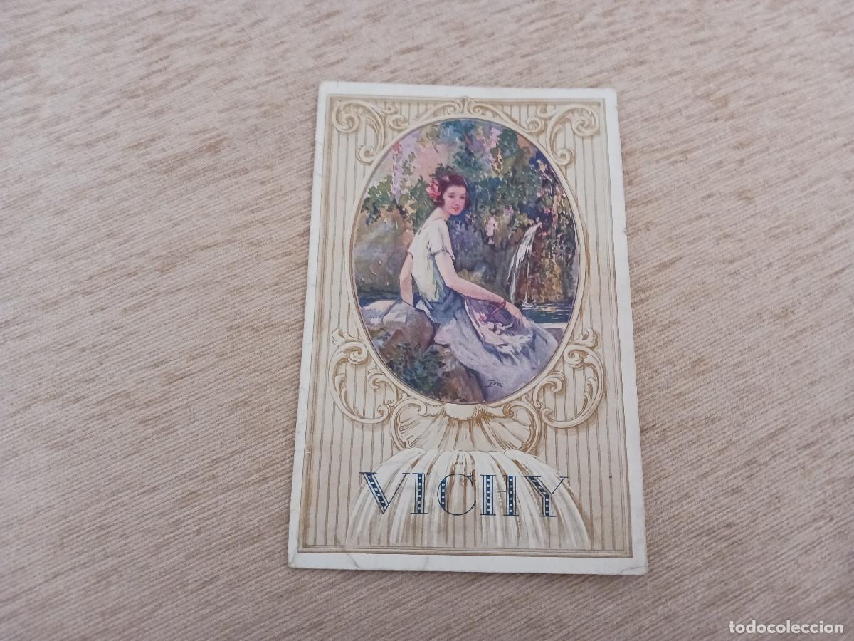 Cat&aacute;logos publicitarios: antiguo catalogo del balneario de vichy, fotos y plano, 16 pag. 1929