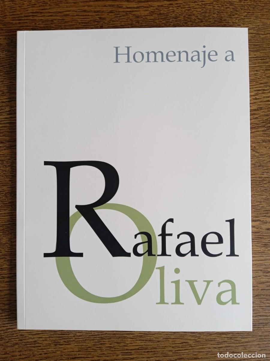 Cat&aacute;logos publicit&aacute;rios: Folleto - homenaje a Rafael Oliva - Palencia - (492)
