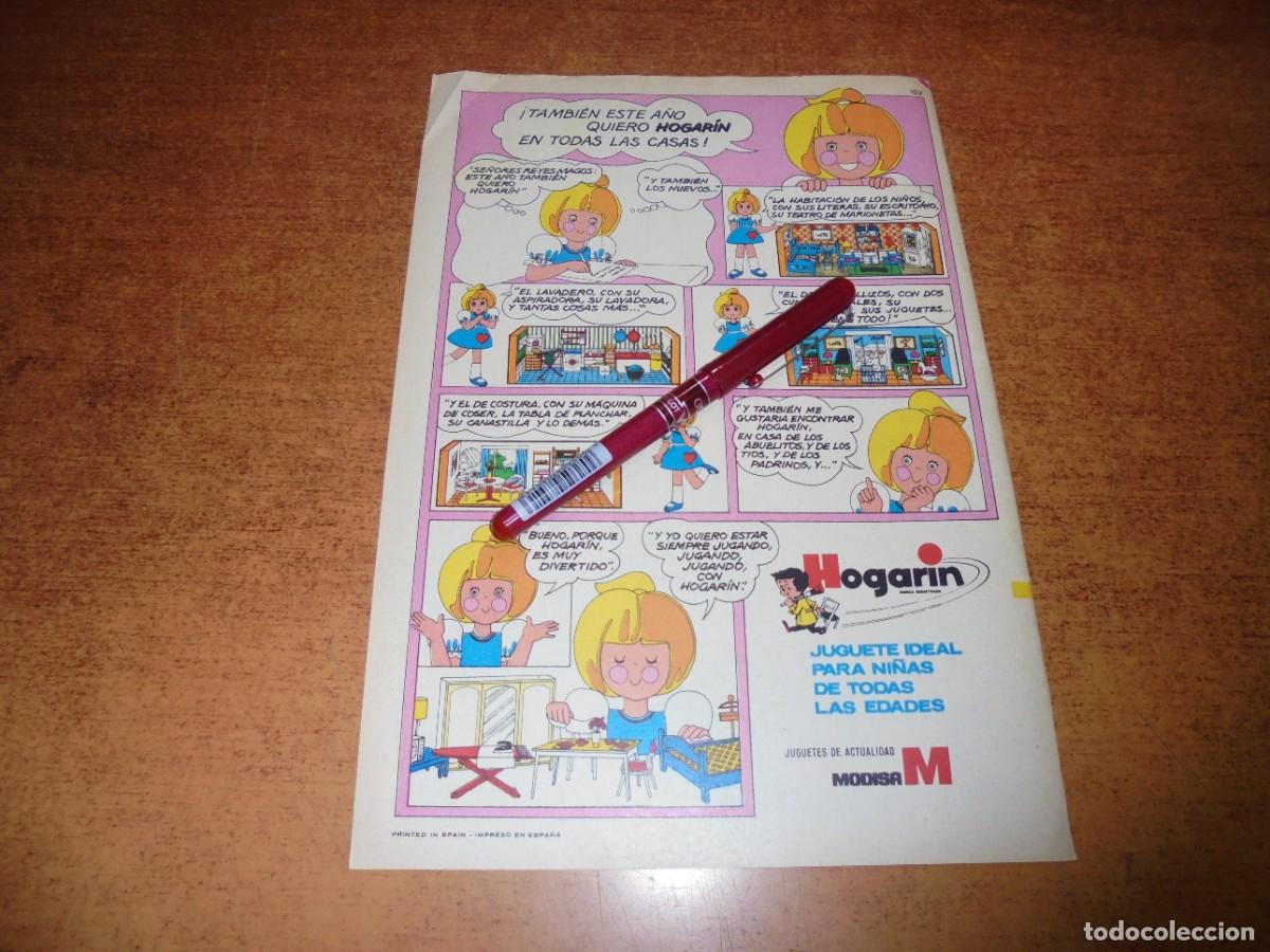 Cataloghi pubblicitari: PUBLICIDAD A&Ntilde;O 1972: JUGUETE HOGAR&Iacute;N, DE MODISA. JUGUETES DE ACTUALIDAD.