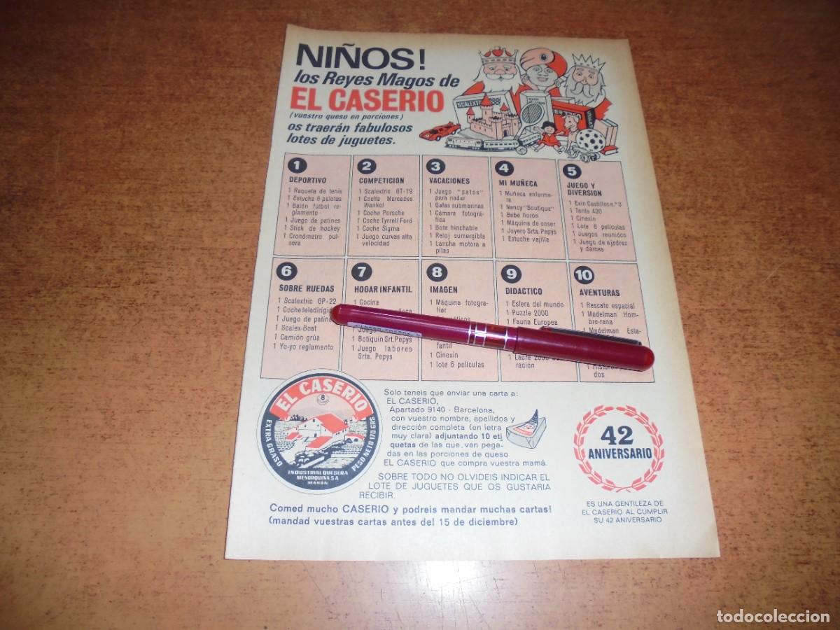 Cataloghi pubblicitari: PUBLICIDAD A&Ntilde;O 1973: QUESITOS EL CASER&Iacute;O