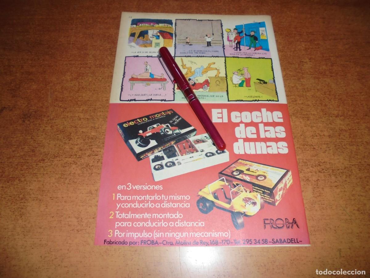 Cataloghi pubblicitari: PUBLICIDAD A&Ntilde;O 1973: FROBA COCHE DE LAS DUNAS (ERA COMPATIBLE CON MADELMAN)