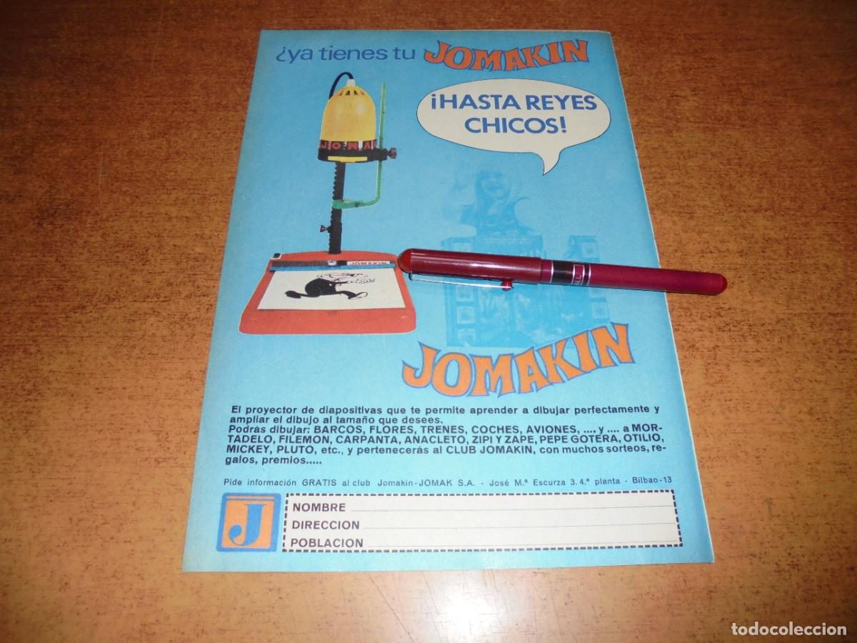 Cataloghi pubblicitari: PUBLICIDAD A&Ntilde;O 1973: JOMAKIN PROYECTOR DE DIAPOSITIVAS PARA DIBUJAR.