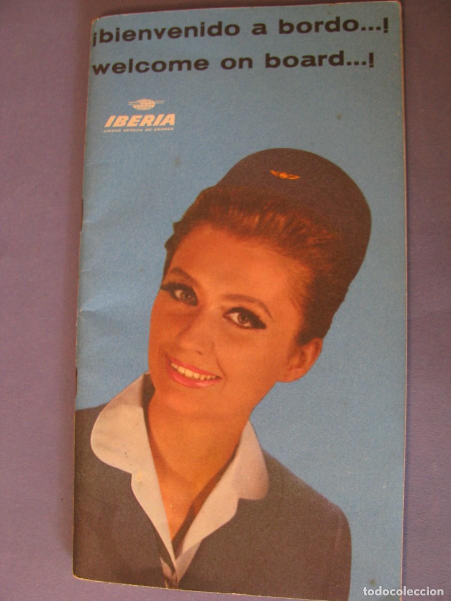 Cataloghi pubblicitari: FOLLETO DE IBERIA. BIENVENIDO A BORDO. A&Ntilde;O 1964.