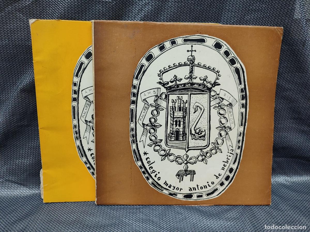 Werbekataloge: COLEGIO MAYOR ANTONIO DE NEBRIJA. MADRID. 2 CATALOGOS ACTIVIDADES CURSO 1963-64 1964-65