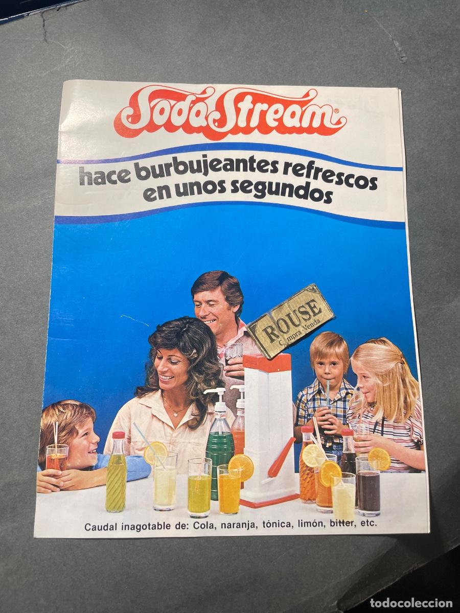 Catalogues publicitaires: BEBIDAS - ANTIGUO CATALOGO A&Ntilde;O 1980 BEBIDAS REFRESCANTE AL INSTANTE - SODASTREAM - HACE BURBUJEANTES
