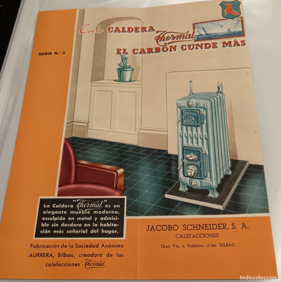 Cat&aacute;logos publicit&aacute;rios: HOJA PUBLICITARIA RADIADORES THERMAL 27X21,5 CM.