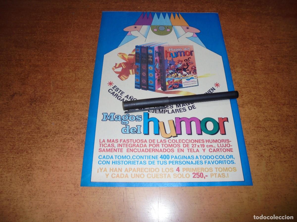 Cat&aacute;logos publicit&aacute;rios: PUBLICIDAD 1971: MAGOS DEL HUMOR BRUGUERA PARA REYES MAGOS.
