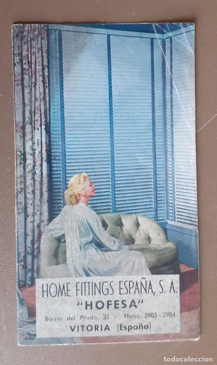 Cat&aacute;logos publicit&aacute;rios: Catalogo persianas - Home fittings Espa&ntilde;a sa - HOFESA - Vitoria
