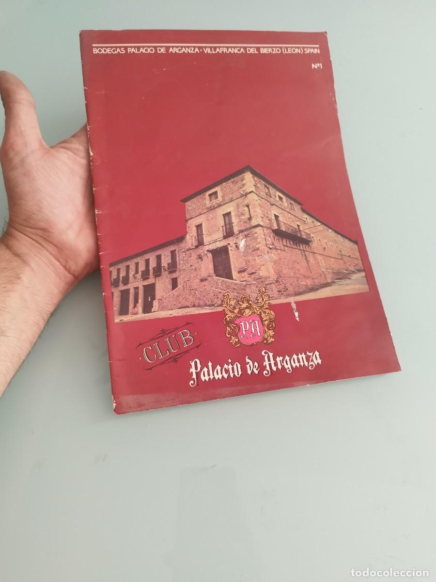 Cat&aacute;logos publicit&aacute;rios: Catalogo publicidad, Cat&aacute;logo Bodegas Palacio de Arganza Villafranca del Bierzo. Le&oacute;n, A&ntilde;os 80. Mal