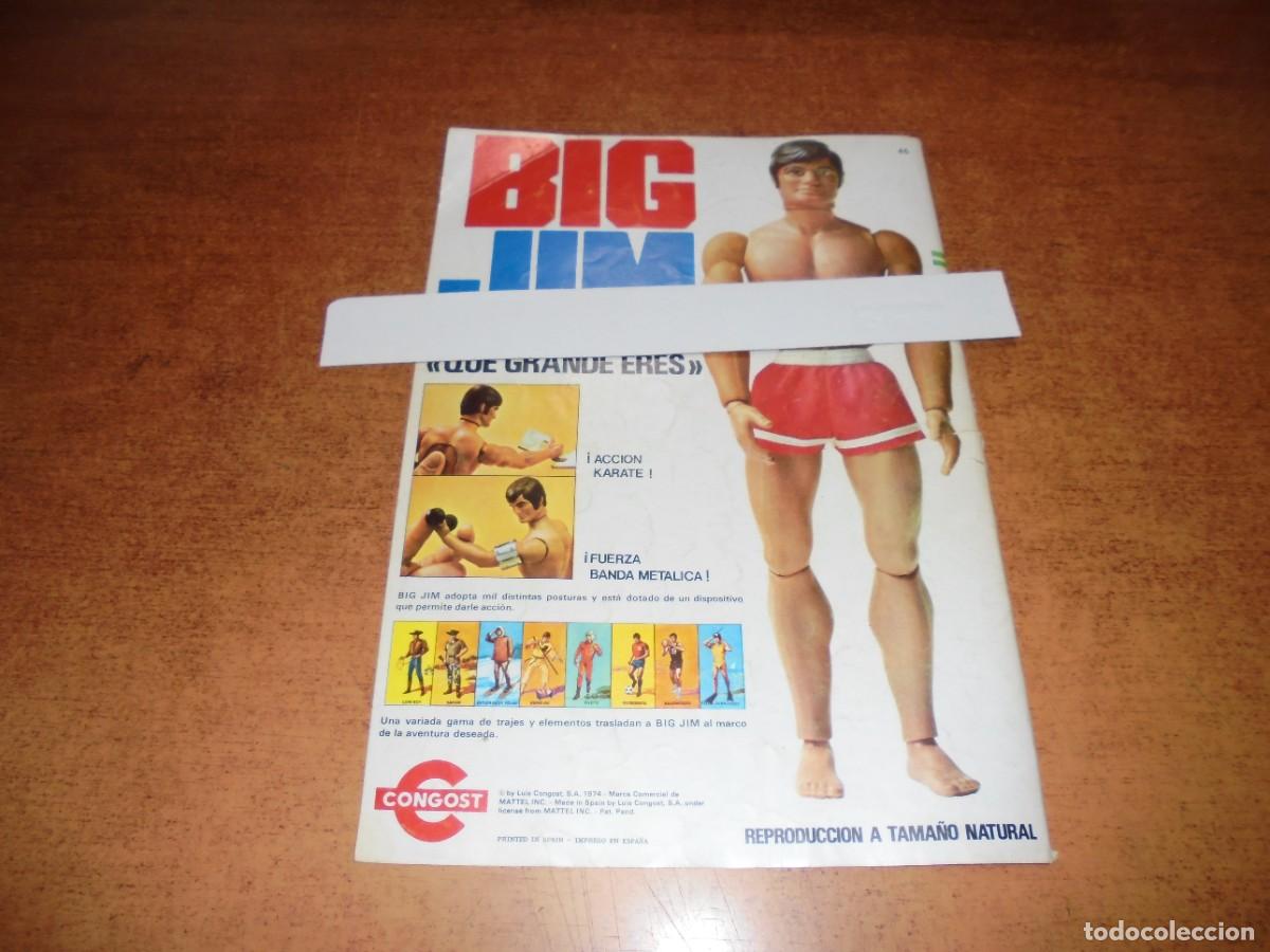 Cat&aacute;logos publicit&aacute;rios: PUBLICIDAD 1974: BIG JIM, QU&Eacute; GRANDE ERES. ACCI&Oacute;N KARATE. FUERZA BANDA MET&Aacute;LICA.