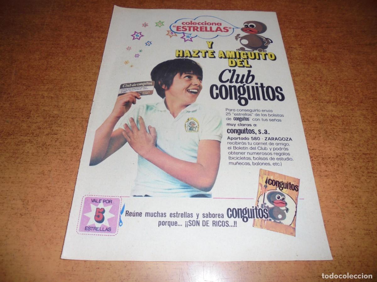 Cat&aacute;logos publicit&aacute;rios: PUBLICIDAD 1974: CLUB CONGUITOS
