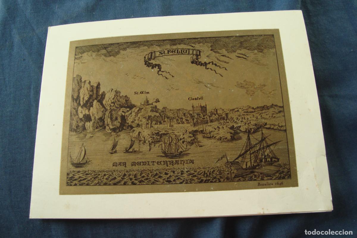 Cat&aacute;logos publicit&aacute;rios: ANTIGUA TARJETA FELICITACION HOTEL ZURICH. SAN FELIU DE GUIXOLS. COSTA BRAVA