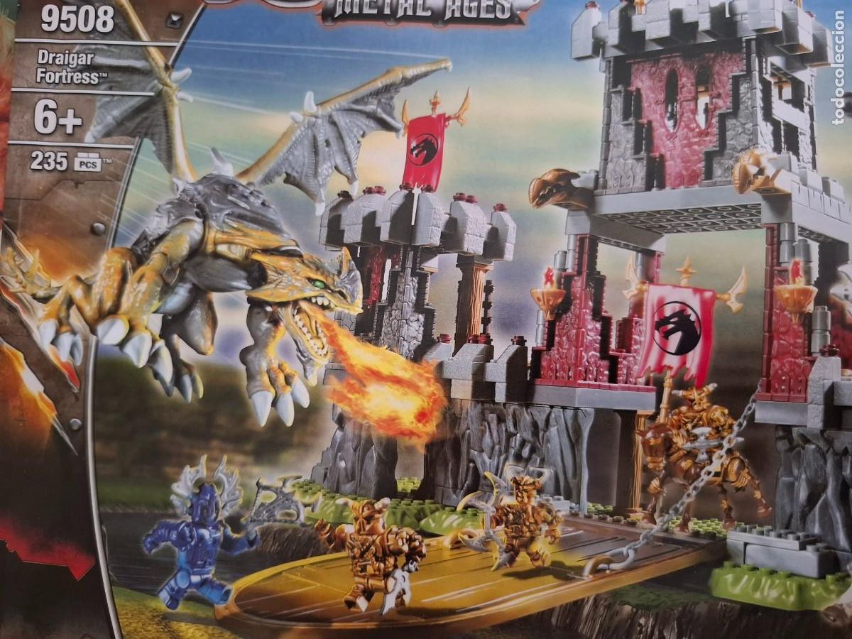 Cat&aacute;logos publicit&aacute;rios: dragons metal ages 9508 +6 235 piezas mega bloks 2006 manual