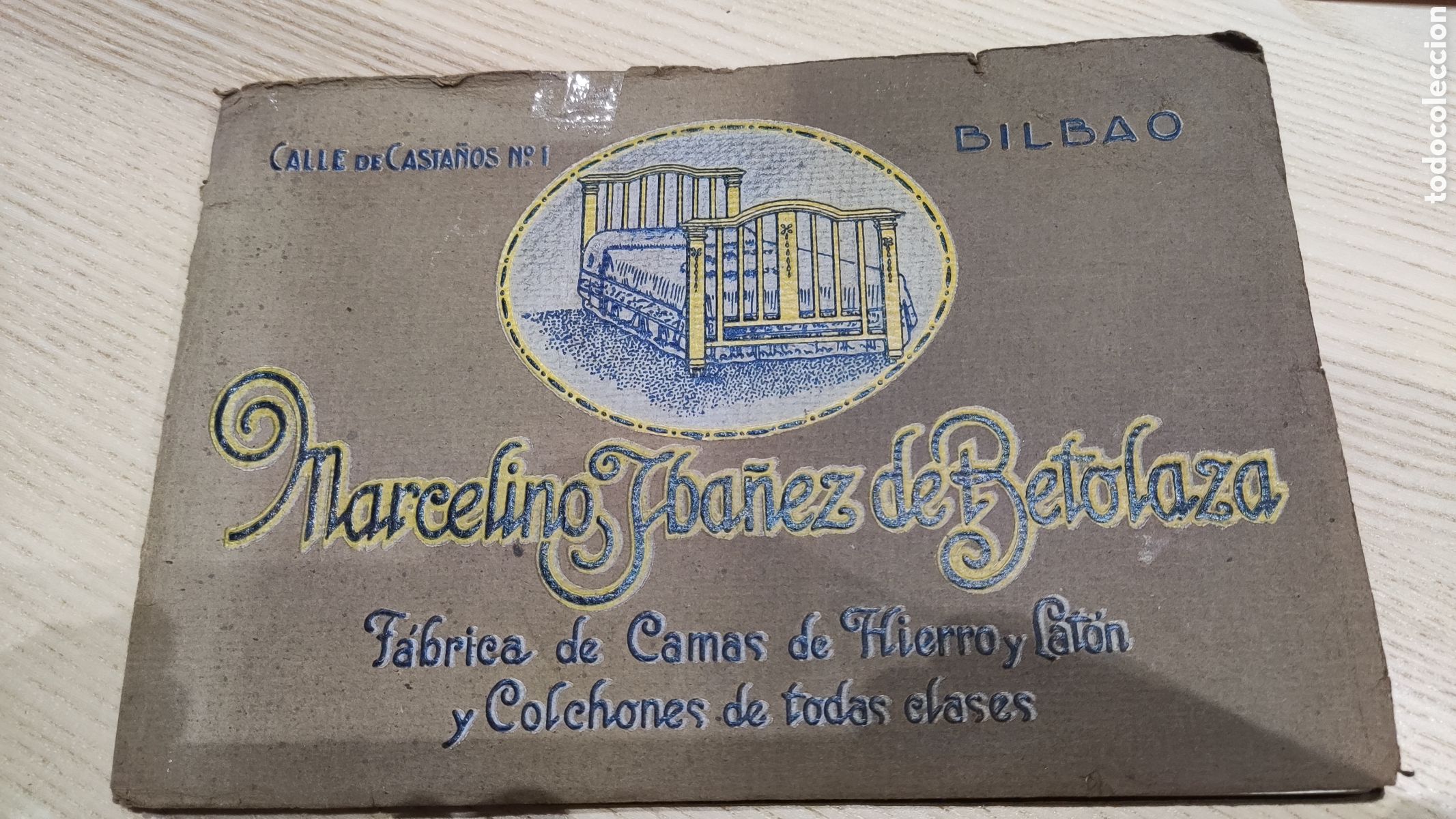 Cat&aacute;logos publicitarios: Cat&aacute;logo Comercial Camas de hierro - Foto 1