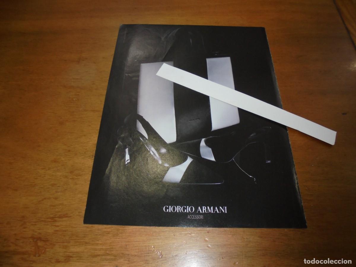 Werbekataloge: PUBLICIDAD 2001: GIORGIO ARMANI.