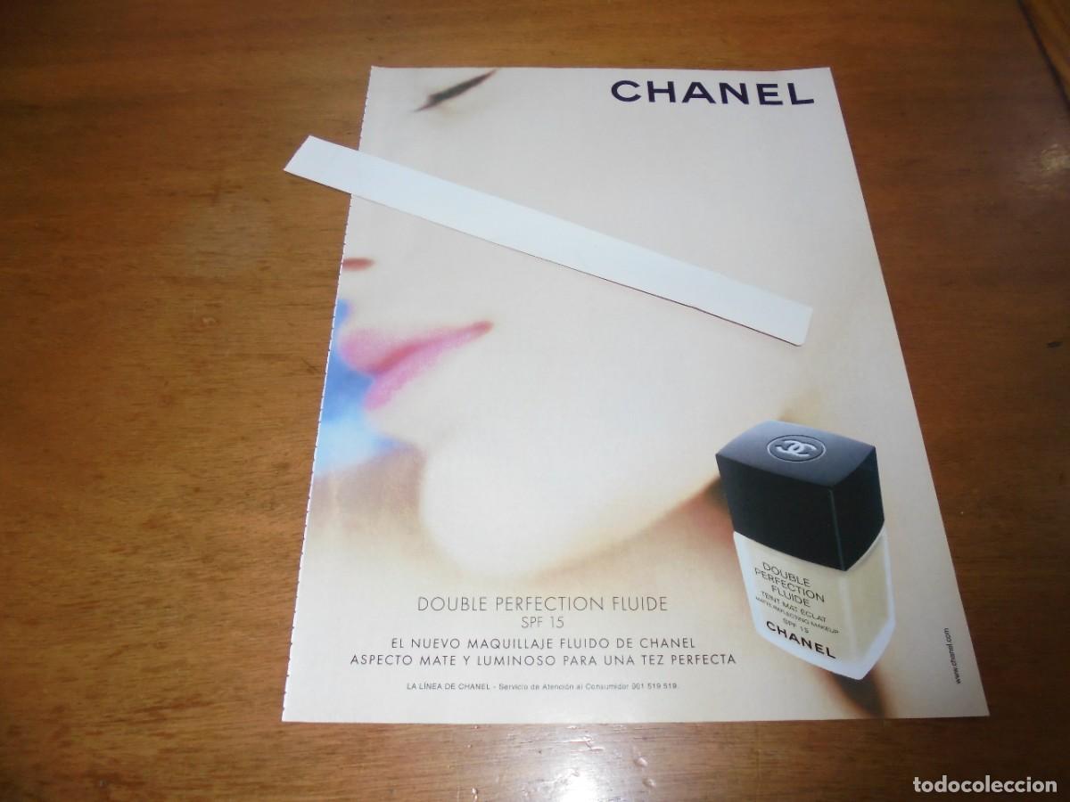 Werbekataloge: PUBLICIDAD 2001: CHANEL DOUBLE PERFECTION FLUIDE