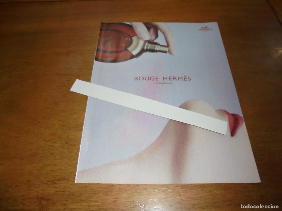 Werbekataloge: PUBLICIDAD 2001: ROUGE HERM&Eacute;S LE PARFUM