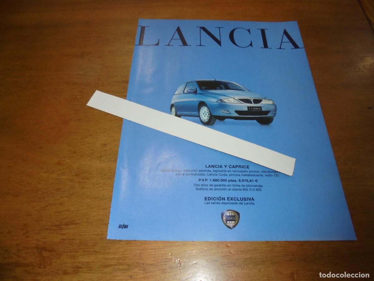 Werbekataloge: PUBLICIDAD 2001: LANCIA Y CAPRICE