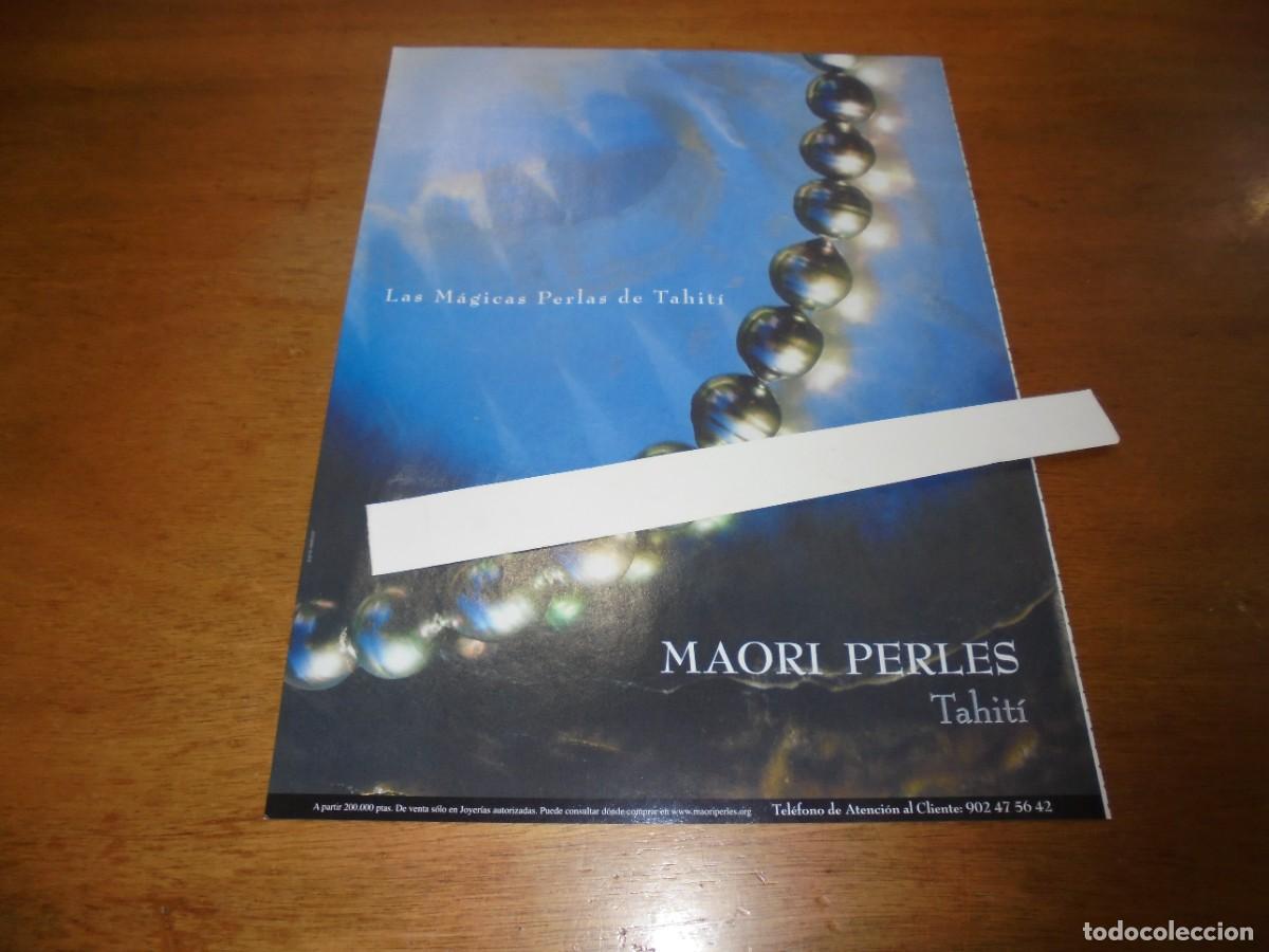 Werbekataloge: PUBLICIDAD 2001: MAORI PERLES. GEOX.