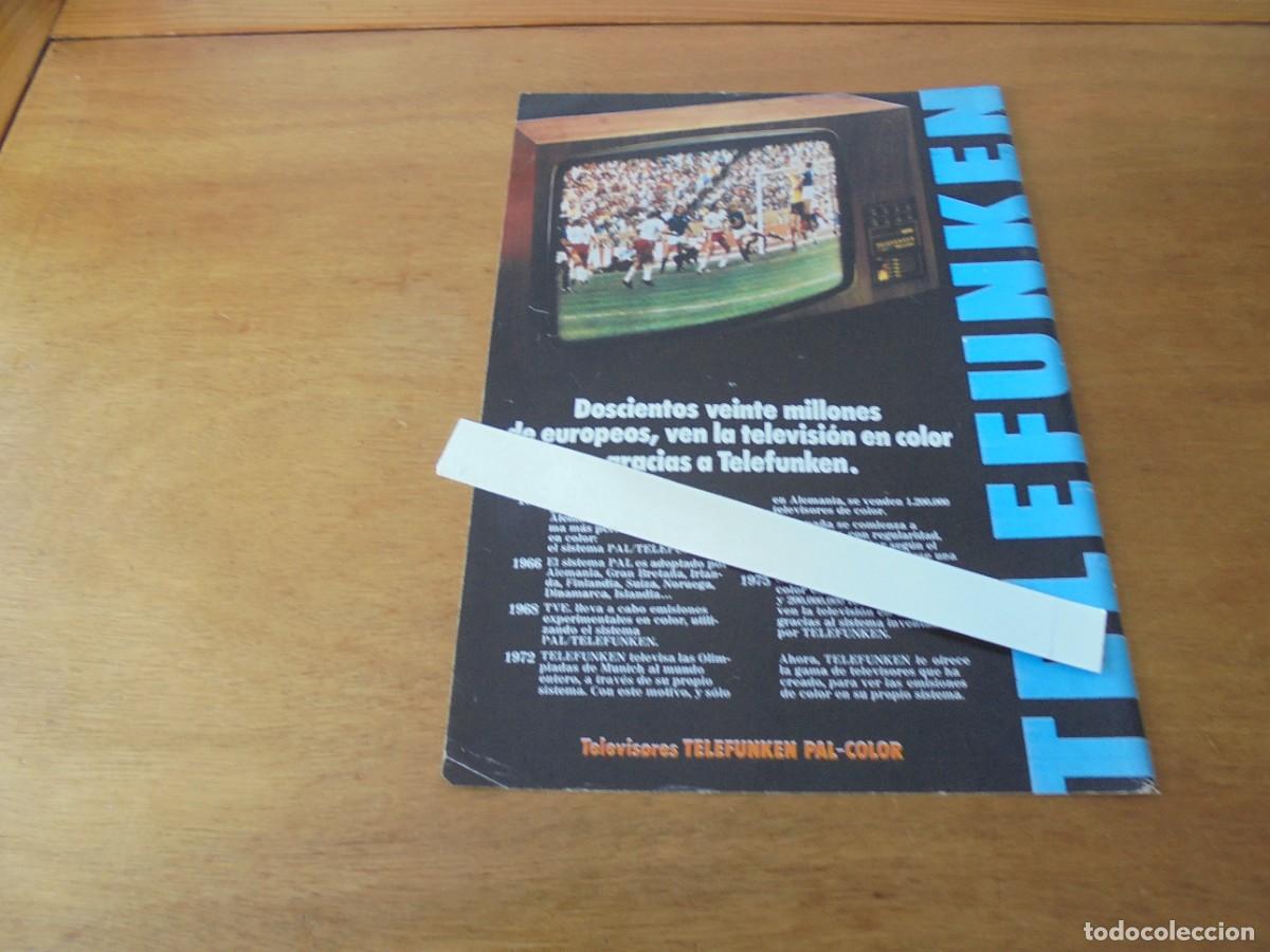 Cat&aacute;logos publicit&aacute;rios: PUBLICIDAD 1975: TELEFUNKEN