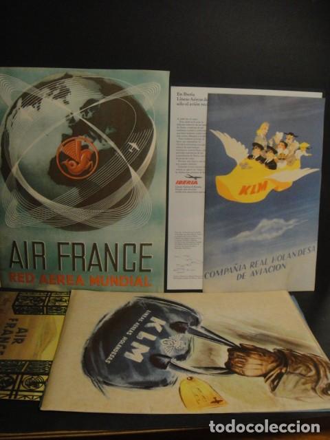 Cat&aacute;logos publicit&aacute;rios: lineas aereas - 8 anuncios publicitarios
