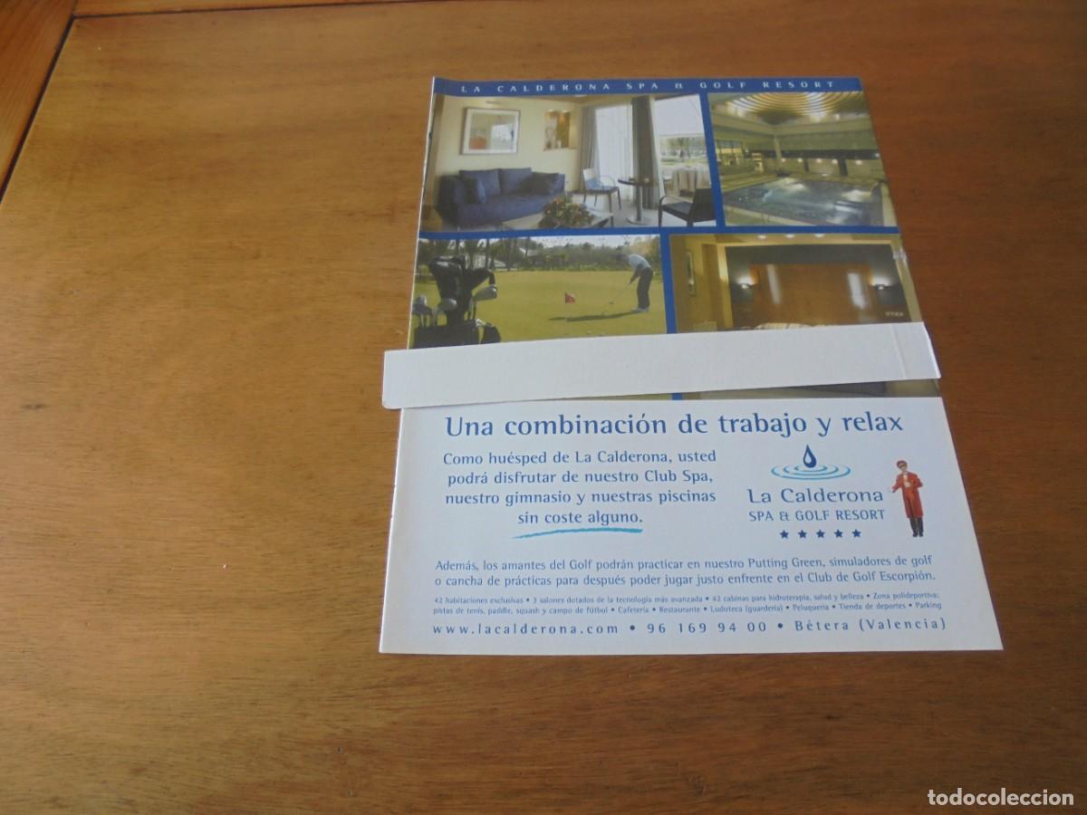 Cat&aacute;logos publicit&aacute;rios: PUBLICIDAD PRENSA: LA CALDERONA SPA ET GOLF RESORT