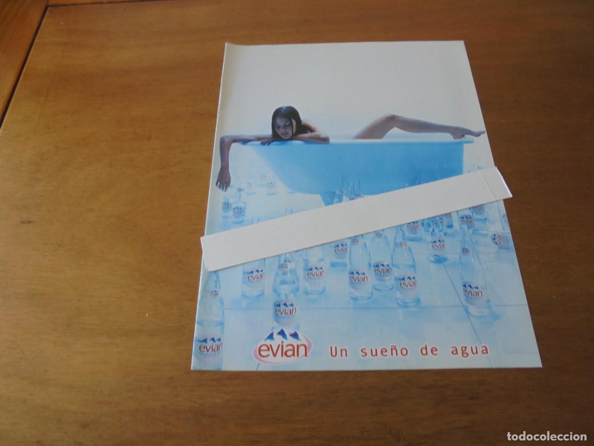 Cat&aacute;logos publicit&aacute;rios: PUBLICIDAD PRENSA: EVIAN, UN SUE&Ntilde;O DE AGUA.