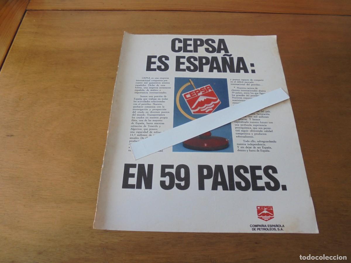 Cat&aacute;logos publicitarios: PUBLICIDAD 1977: CEPSA - Foto 1