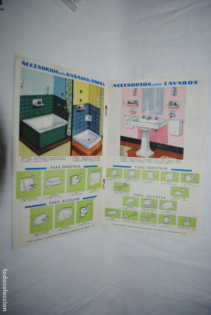 Cat&aacute;logos publicitarios: ROCA, CATALOGO PIEZAS DE BA&Ntilde;OS - Foto 3