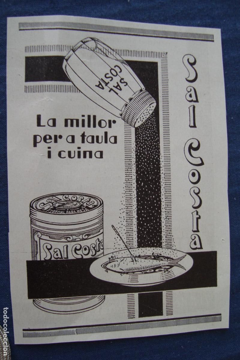 Cat&aacute;logos publicit&aacute;rios: ANTIGUA FOTOGRAFIA SAL COSTA