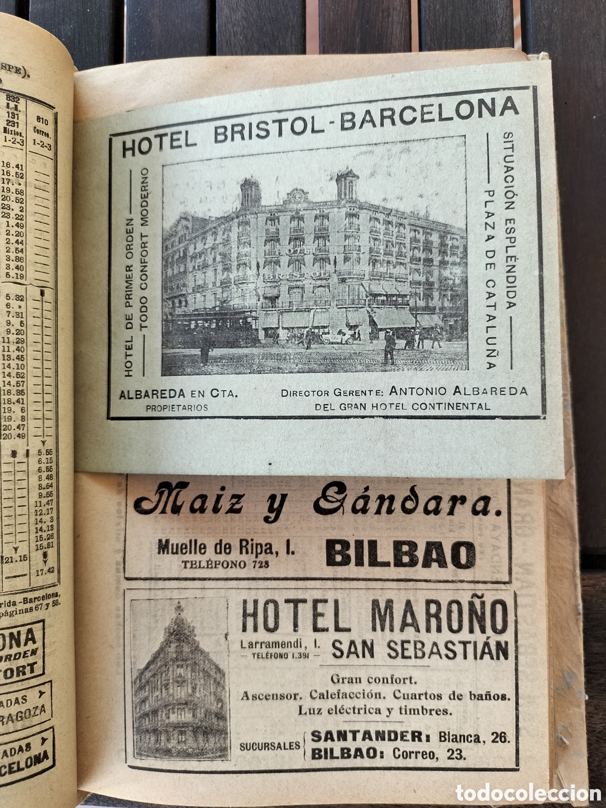 Cat&aacute;logos publicitarios: Gu&iacute;a General de Ferrocarriles. Junio 1920. - Foto 5