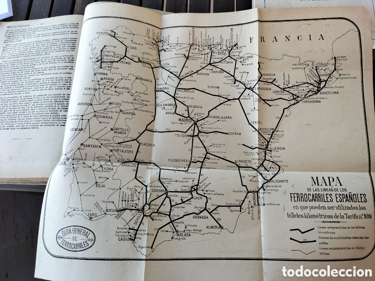 Cat&aacute;logos publicitarios: Gu&iacute;a General de Ferrocarriles. Junio 1920. - Foto 7