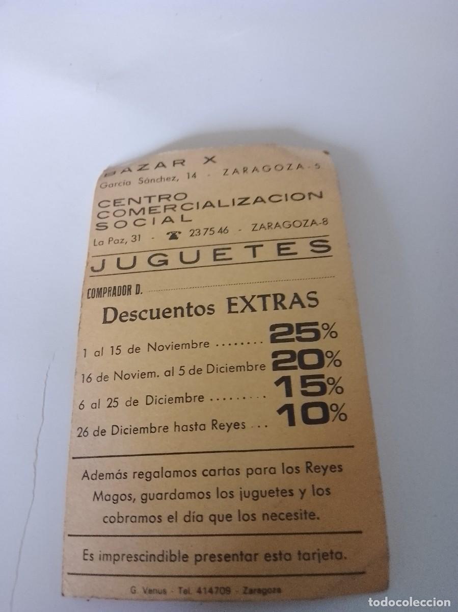 Werbekataloge: Juguetes bazar x centro comercializaci&oacute;n Zaragoza a&ntilde;os 70,80 unico