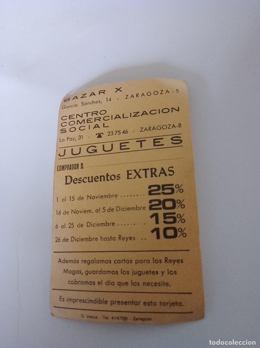 Werbekataloge: Juguetes bazar x centro comercializaci&oacute;n Zaragoza a&ntilde;os 70,80 unico