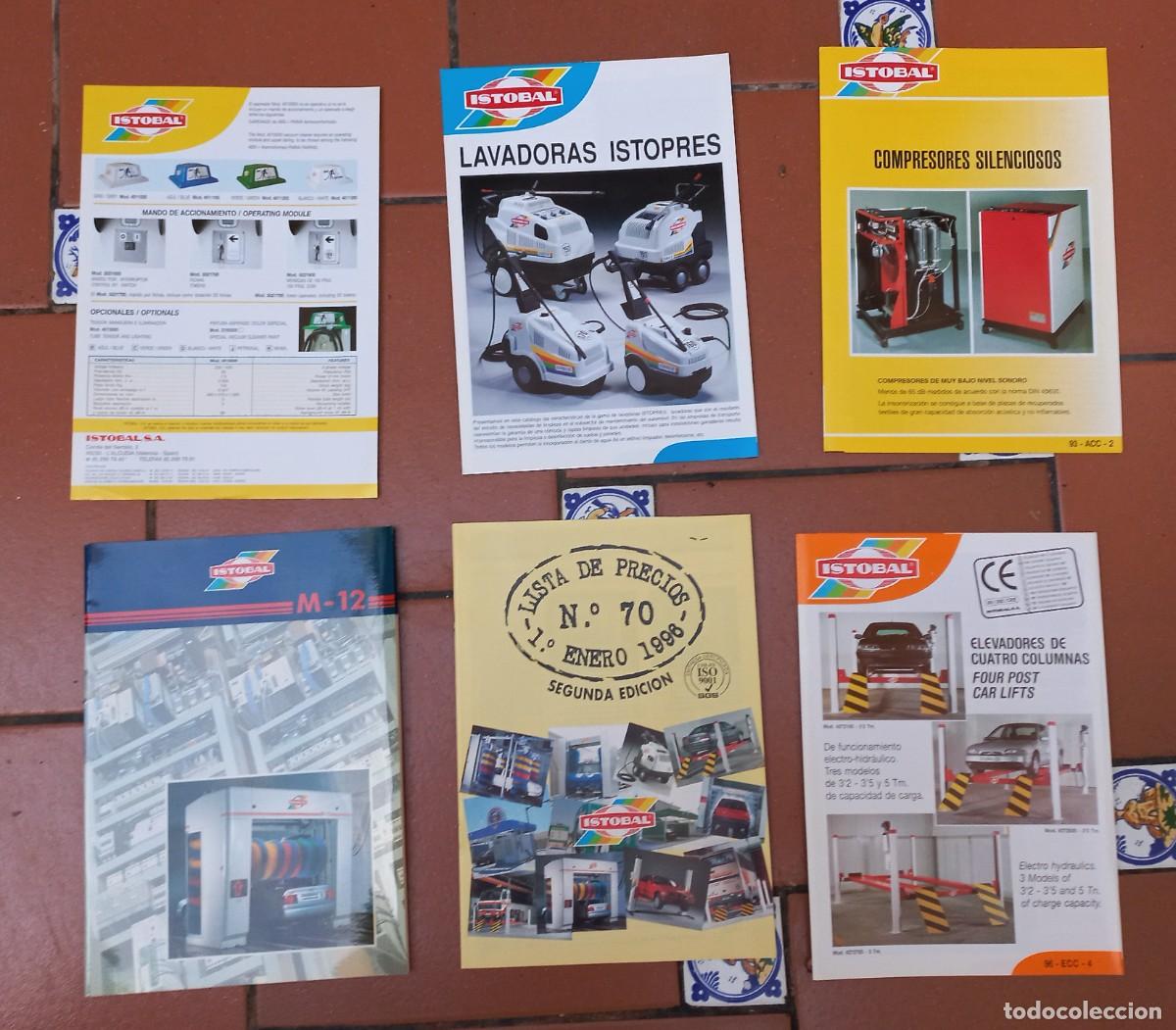 Cat&aacute;logos publicitarios: 6 catalogos folletos de ISTOBAL - Foto 1
