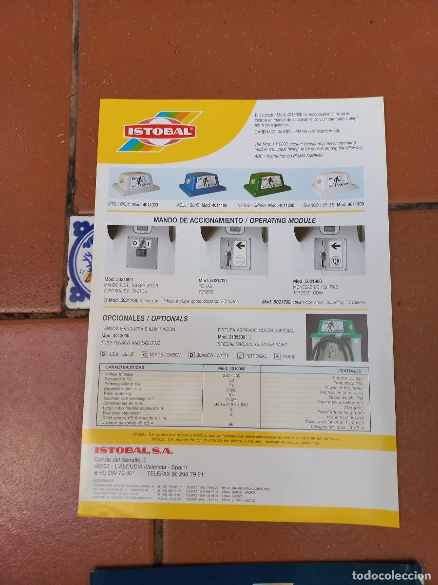 Cat&aacute;logos publicitarios: 6 catalogos folletos de ISTOBAL - Foto 2