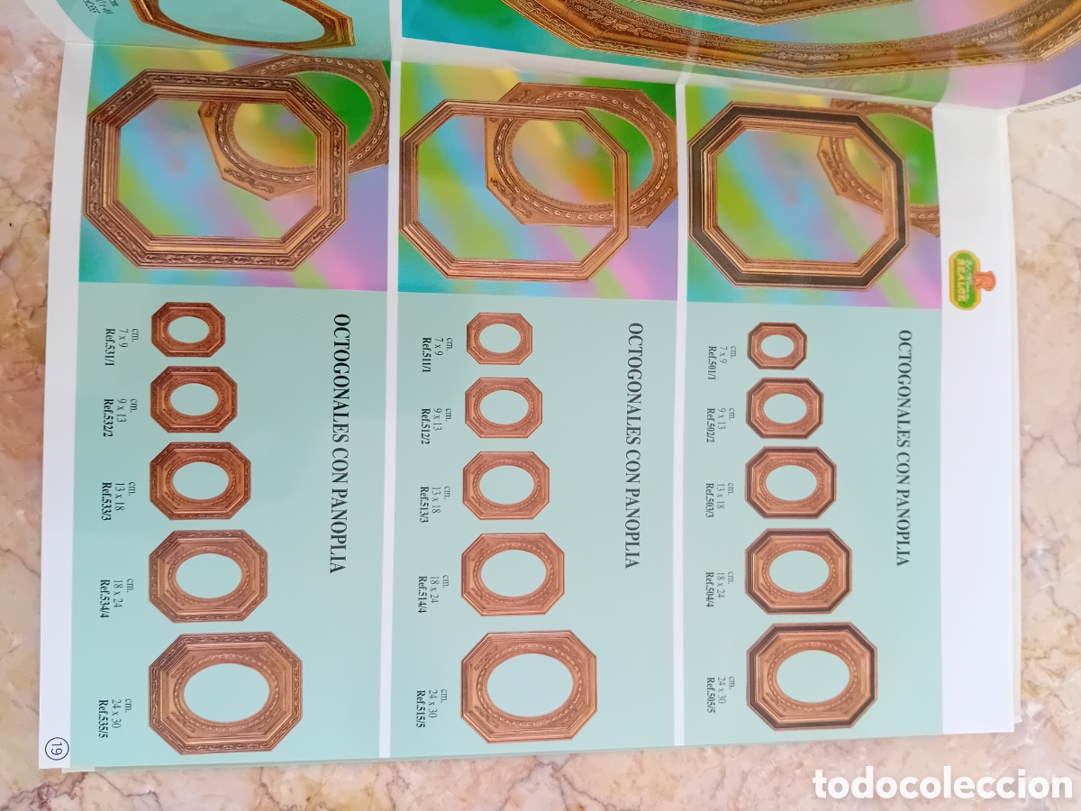 Cat&aacute;logos publicitarios: catalogo de marcos realce - Foto 2