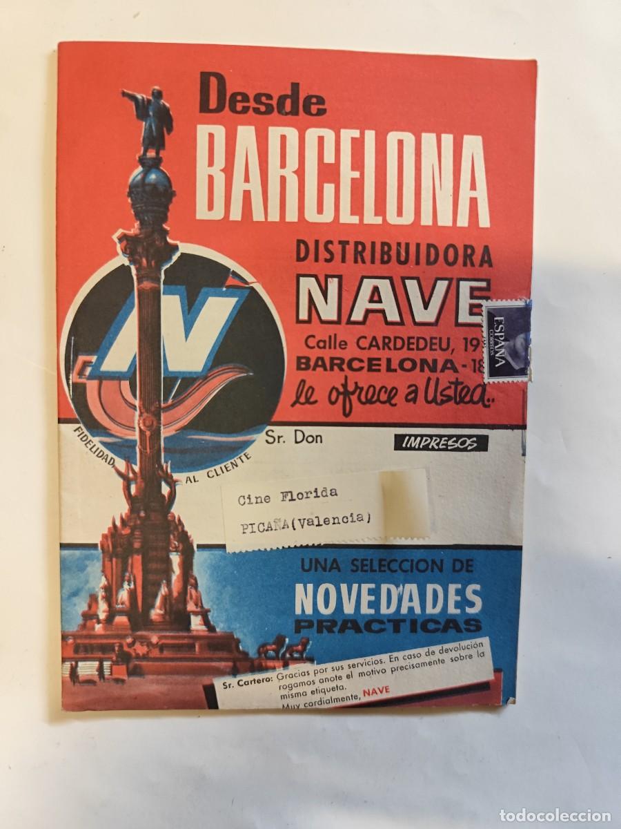 Cataloghi pubblicitari: CATALOGO DISTRIBUIDORA NAVE BARCELONA A&Ntilde;OS 60