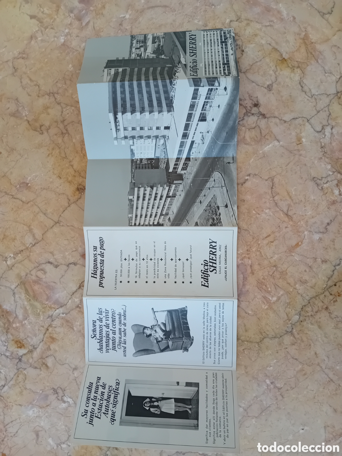 Cat&aacute;logos publicitarios: cat&aacute;logo edificio sherry jerez a&ntilde;os 70 - Foto 3
