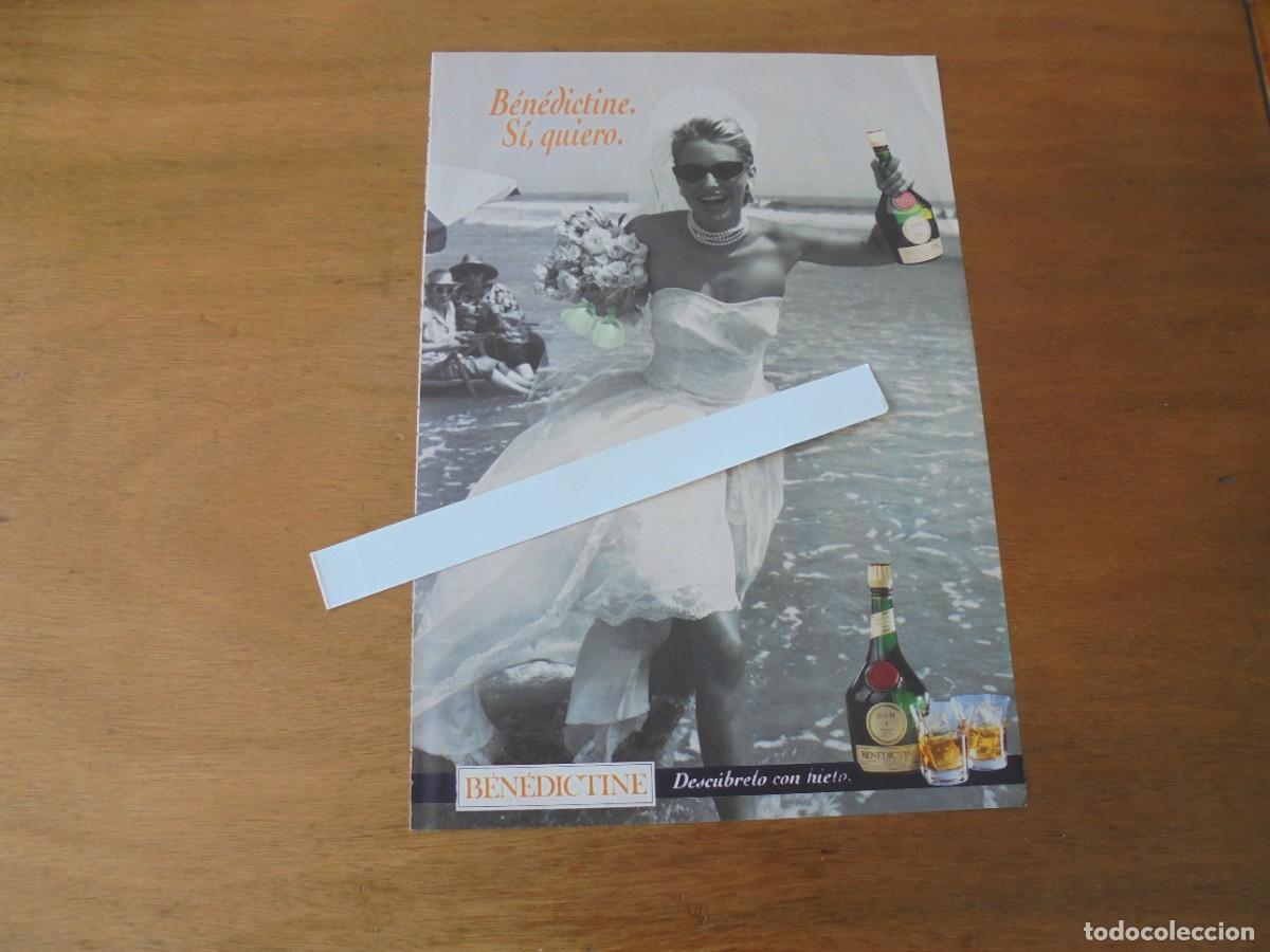 Cat&aacute;logos publicitarios: PUBLICIDAD 1992: BENEDICTINE - Foto 1