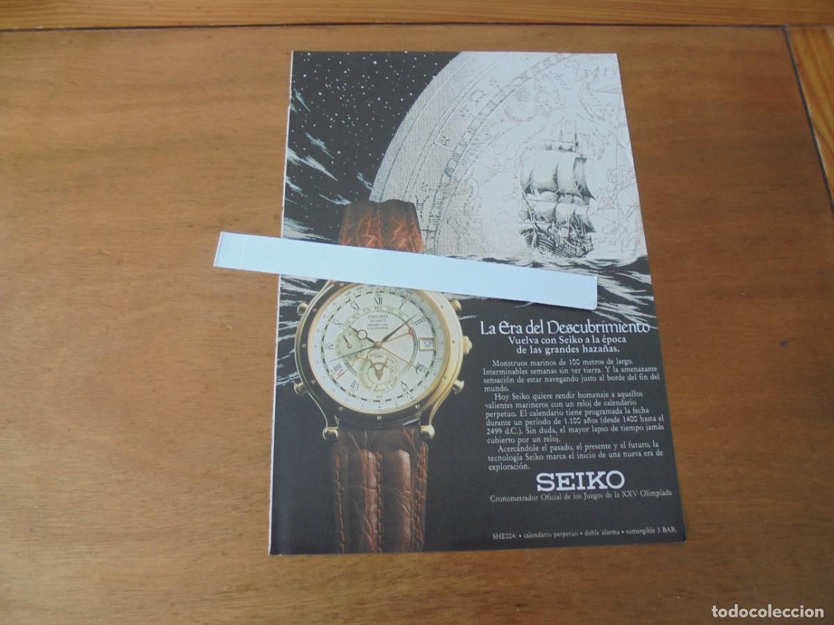 Catalogues publicitaires: PUBLICIDAD 1992: SEIKO