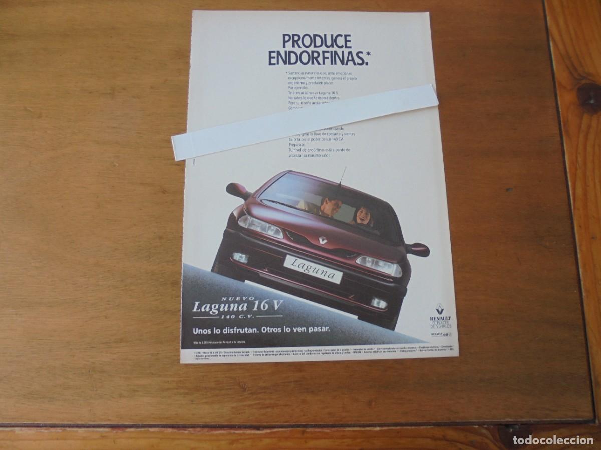Werbekataloge: PUBLICIDAD 1995: RENAULT LAGUNA 16 V