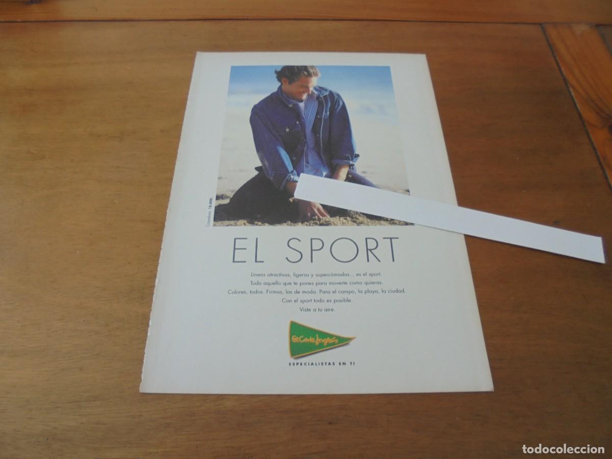 Werbekataloge: PUBLICIDAD 1996: MODA HOMBRE SPORT EL CORTE INGL&Eacute;S