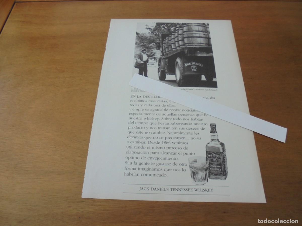 Cat&aacute;logos publicitarios: PUBLICIDAD 1996: JACK DANIELS - Foto 1