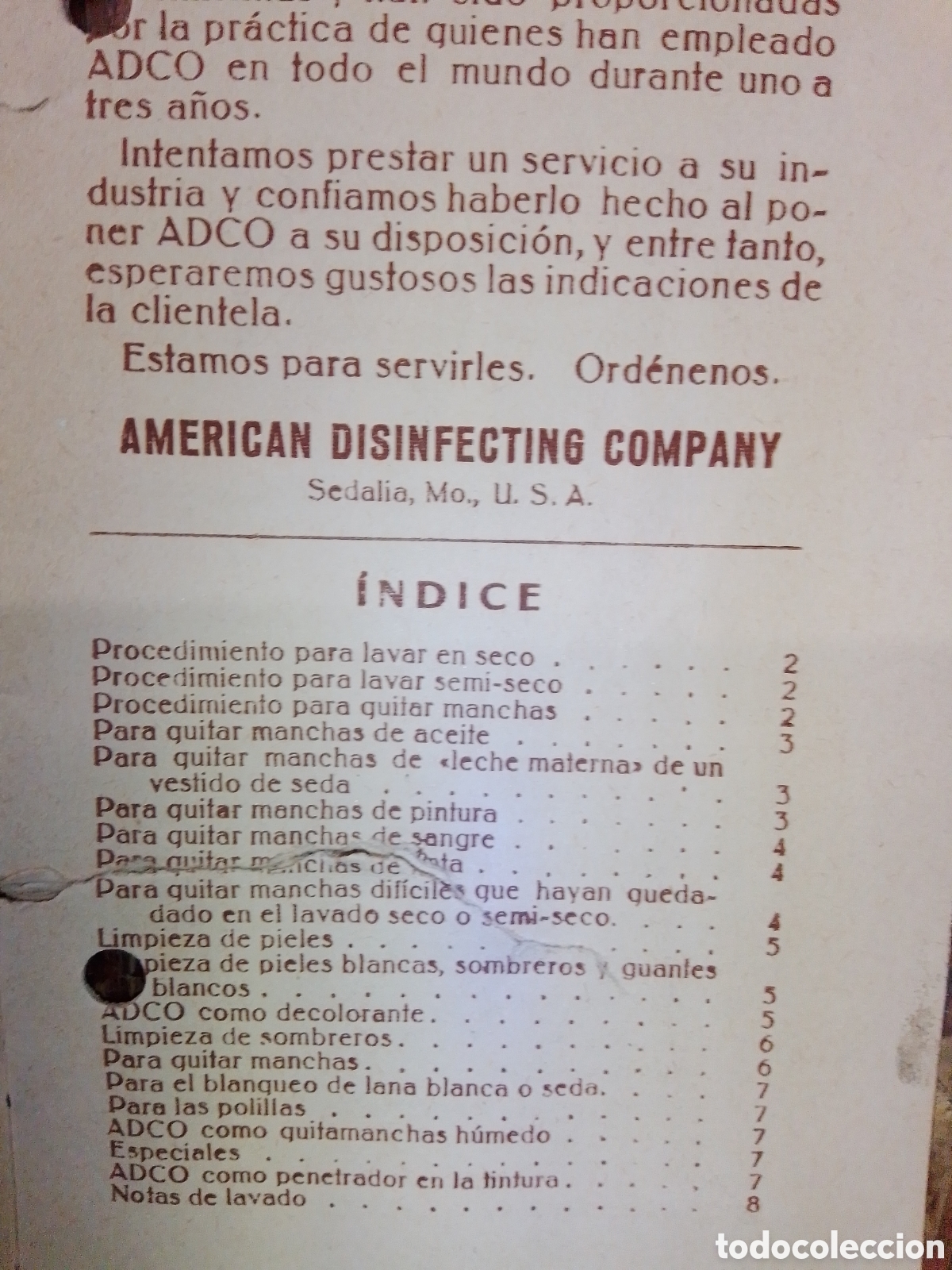 Cat&aacute;logos publicitarios: EL LAVADO PRACTICO. ADCO. BARCELONA. - Foto 2