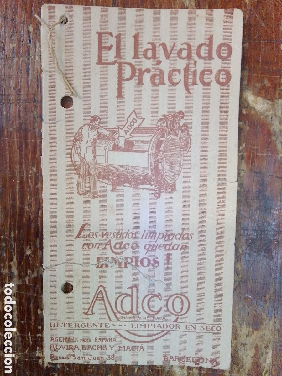 Werbekataloge: EL LAVADO PRACTICO. ADCO. BARCELONA.