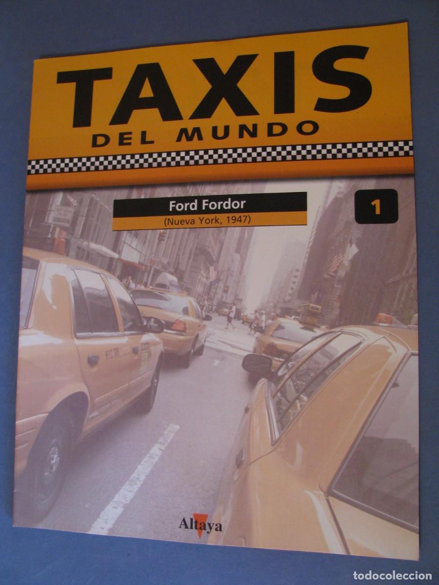 Werbekataloge: FASCICULO N&ordm; 1. TAXIS DEL MUNDO. ALTAYA FORD FORDOR.