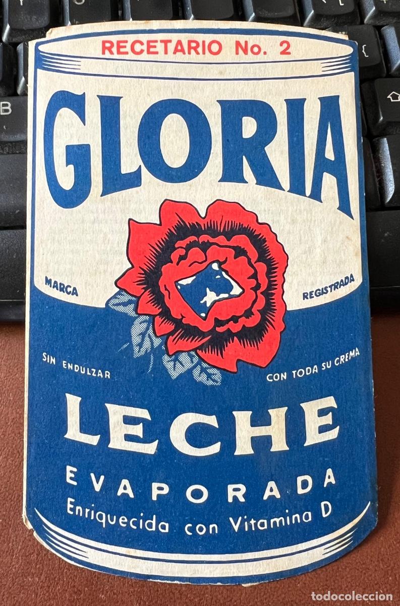 Werbekataloge: Leche evaporada Gloria - Recetario N&deg; 2 - Folleto troquelado, gastronom&iacute;a, recetas de cocina