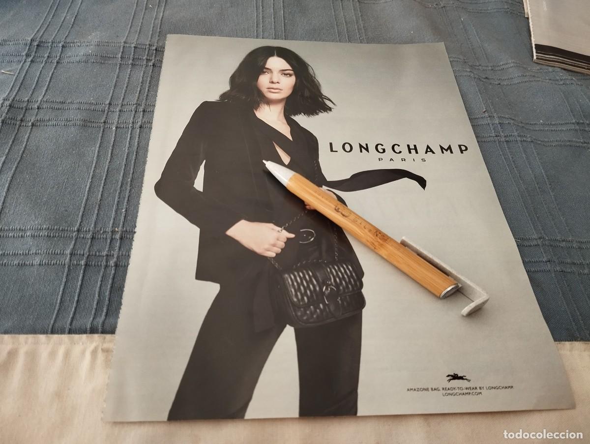 Cat&aacute;logos publicitarios: ROPA Y COMPLEMENTOS MUJER LONGCHAMP PARIS ANUNCIO PUBLICIDAD REVISTA 2018